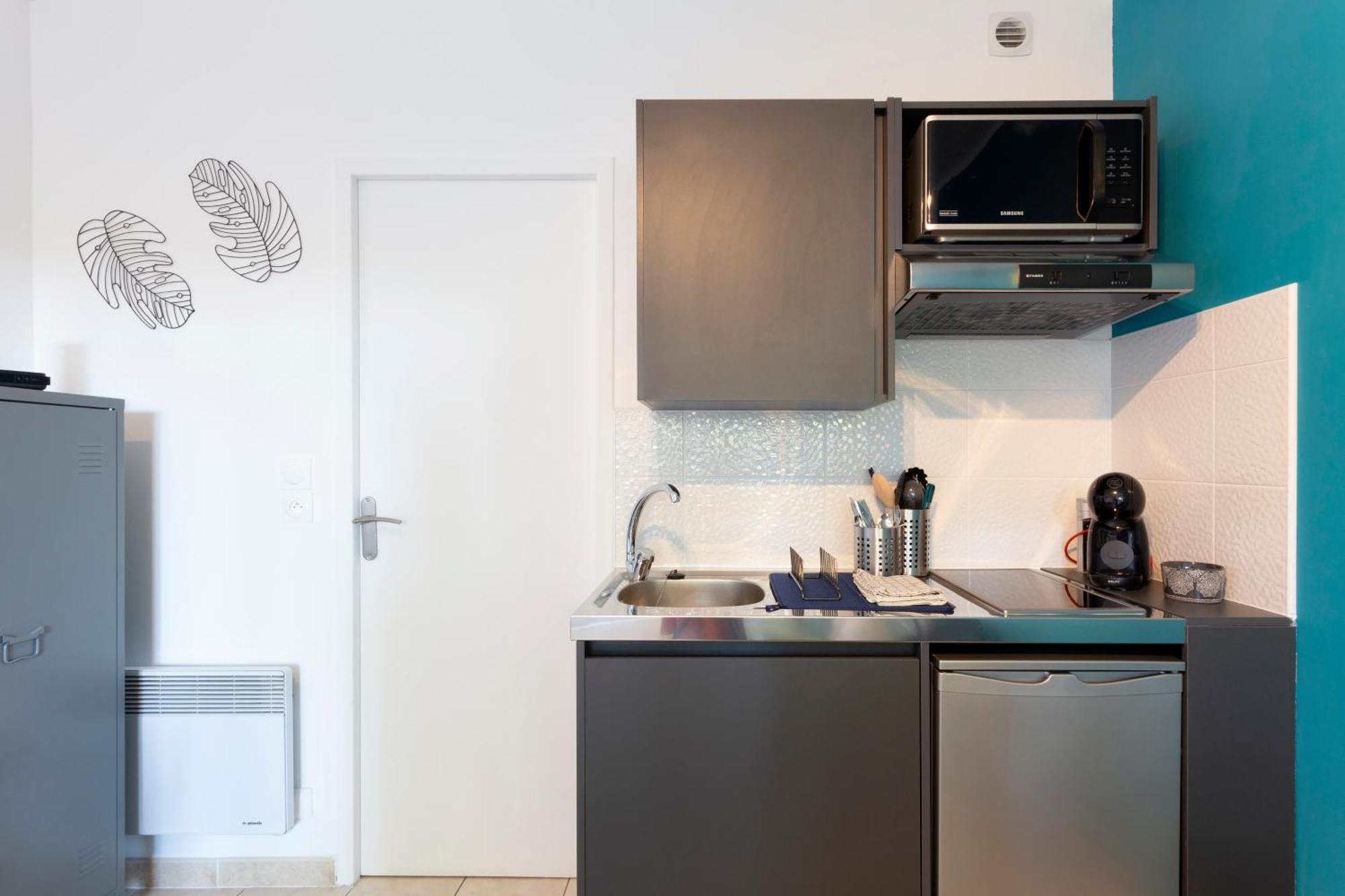 Chez Alexandra - Elegant Studio Avec Parking A Proximite Des Plages La Grande Motte Exterior foto